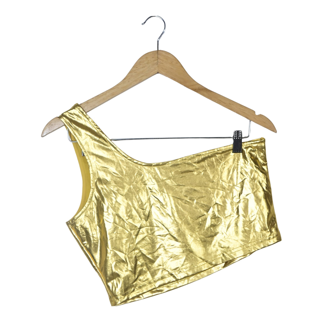 Women's One-Shoulder Crop Top