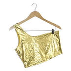 Women's One-Shoulder Crop Top