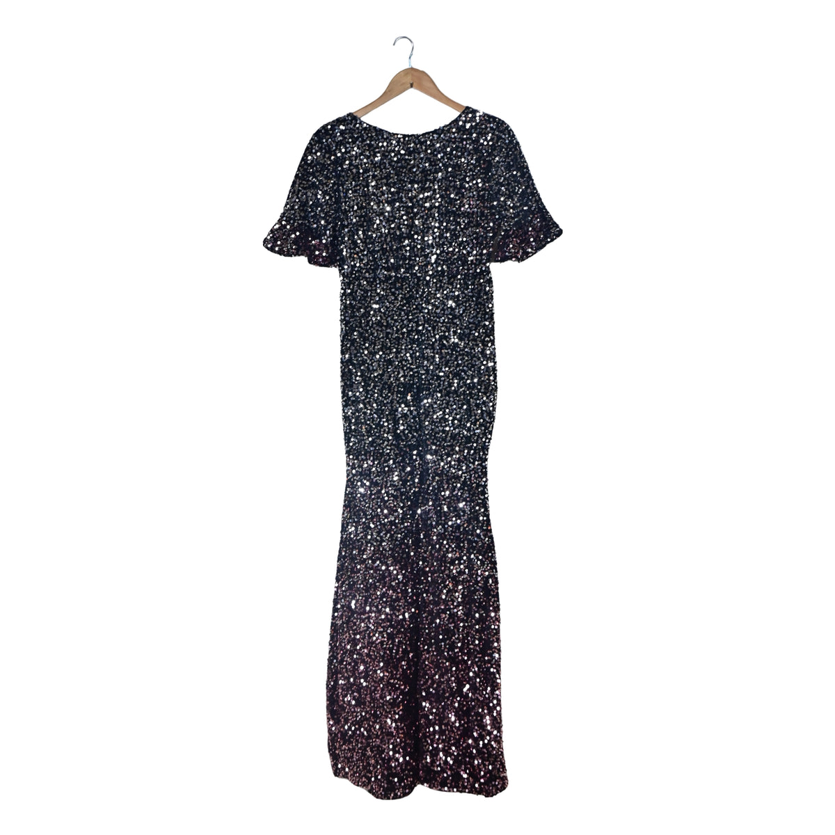 Women's Shimmering Sequins Maxi Dress