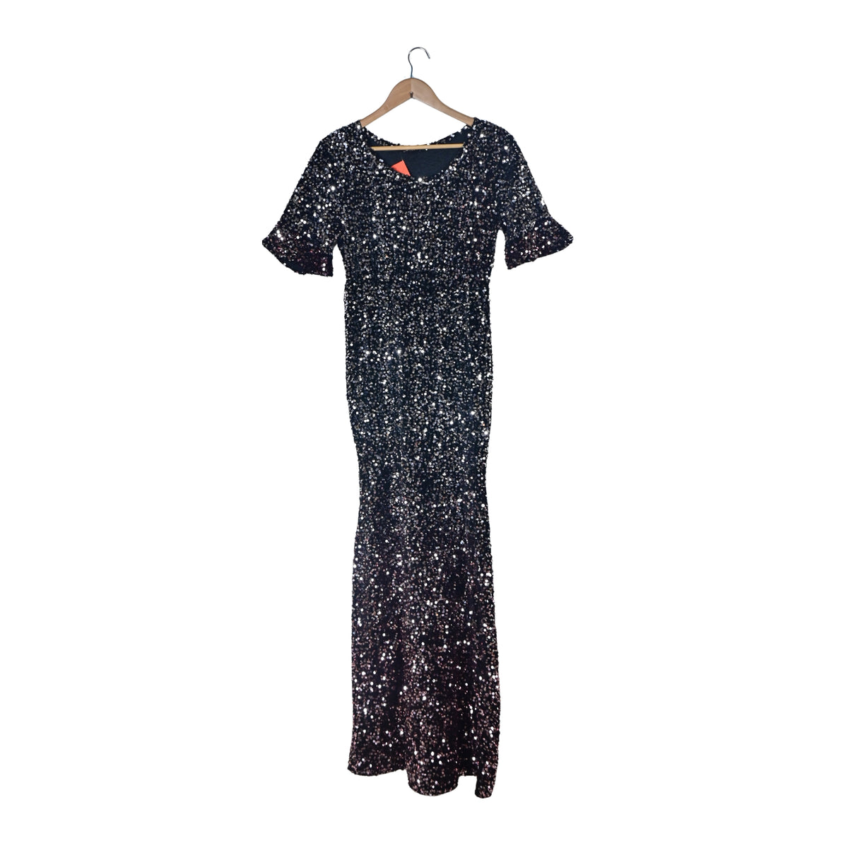 Women's Shimmering Sequins Maxi Dress