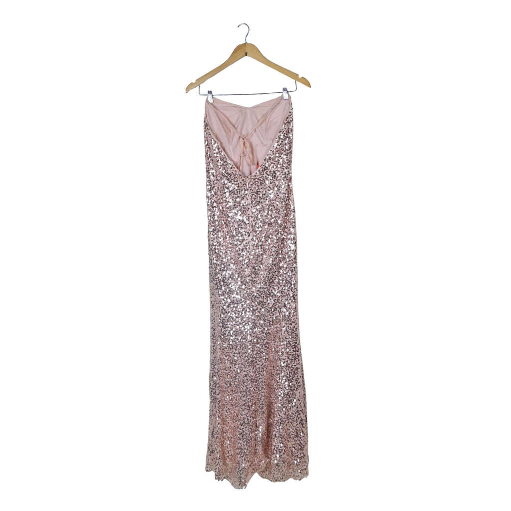 Women's Strapless Maxi Dress