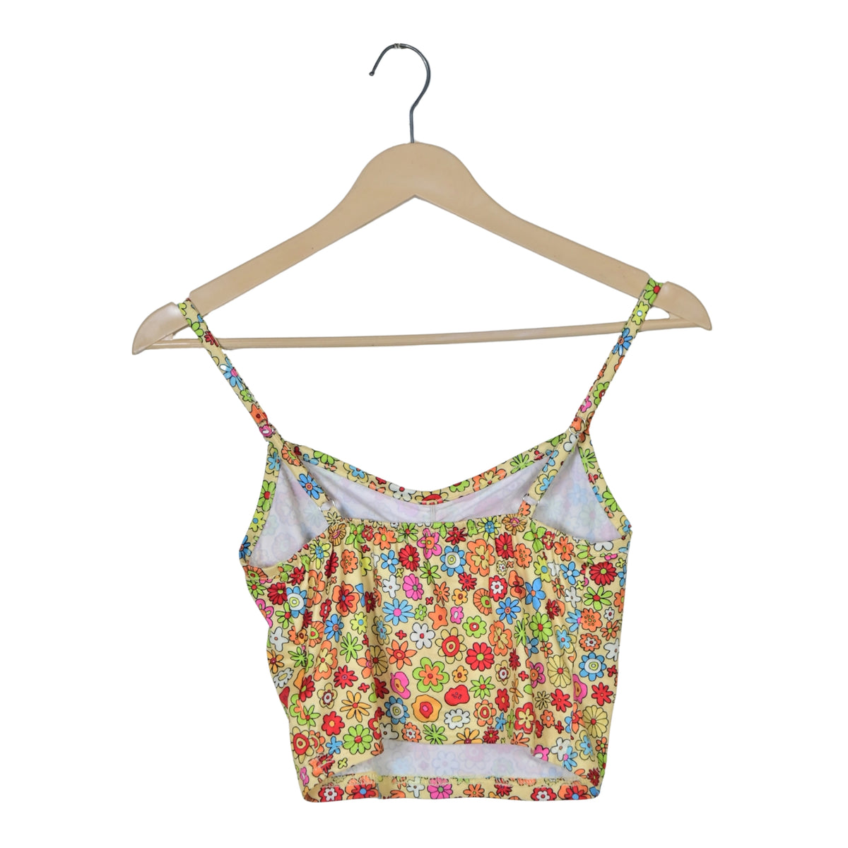 Women's Floral Print Crop Top