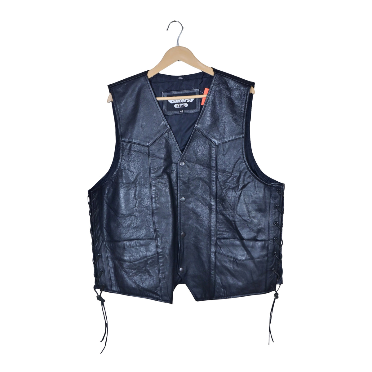 Women's Biker Leather Vest