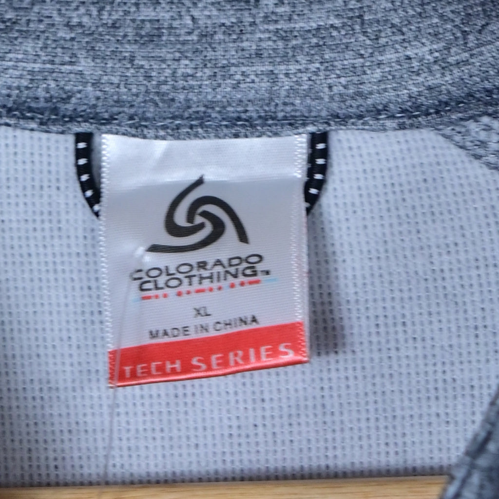 Men's Quarter Zipper T-Shirt