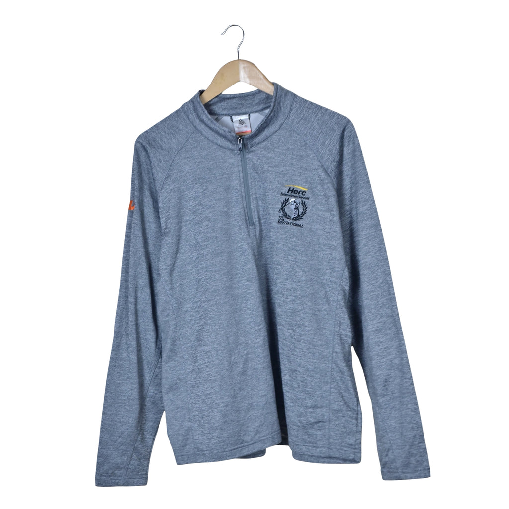 Men's Quarter Zipper T-Shirt