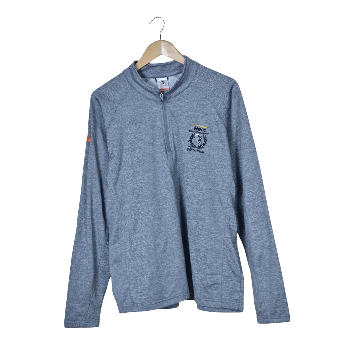 Men's Quarter Zipper T-Shirt
