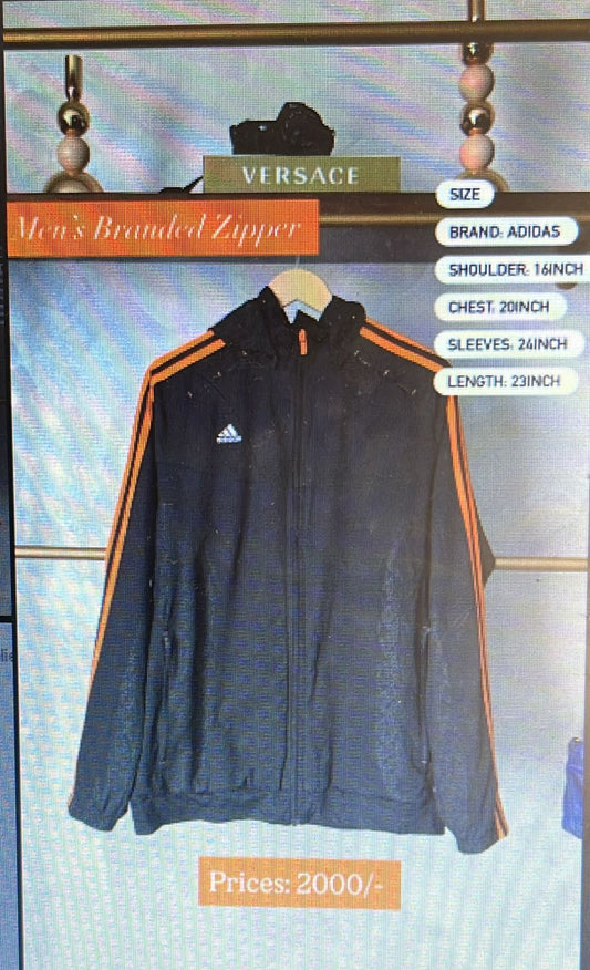 mens zipper jacket