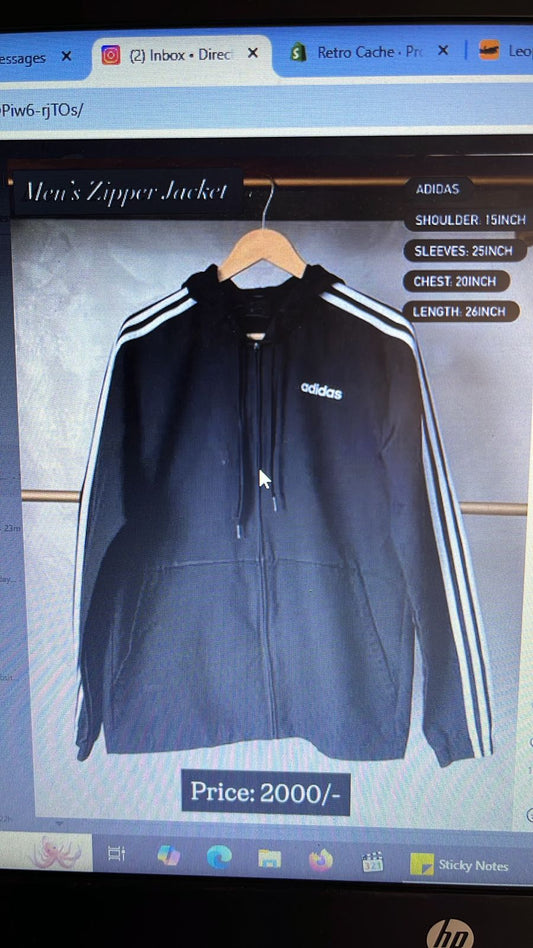 mens zipper jacket
