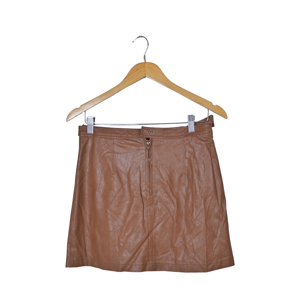 Women's Leather Mini Skirt