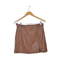 Women's Leather Mini Skirt