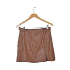 Women's Leather Mini Skirt