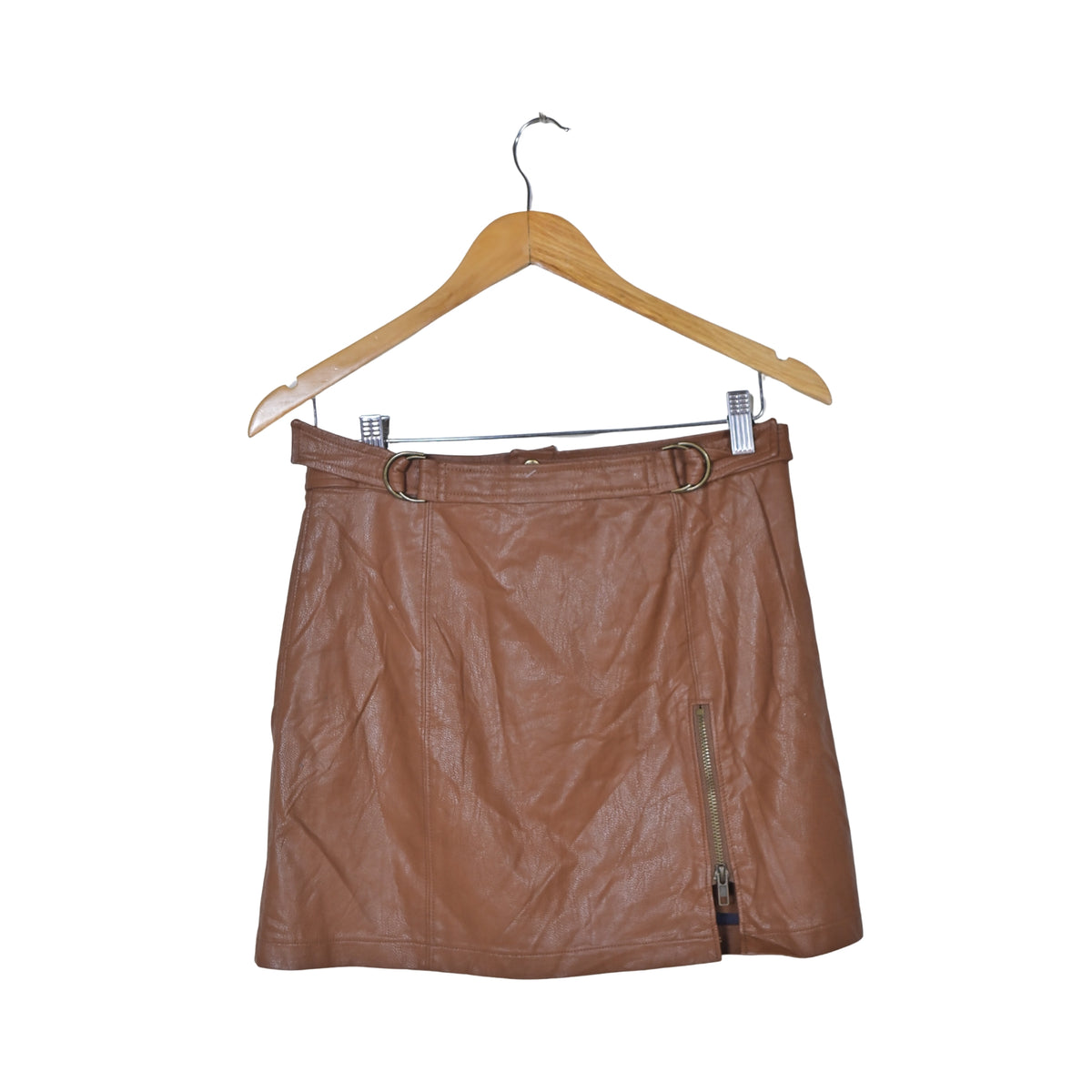 Women's Leather Mini Skirt