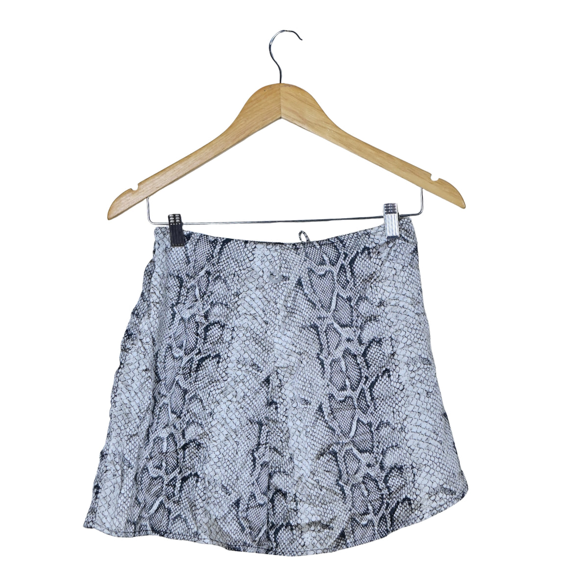 Women's Snake Print Mini Skirt