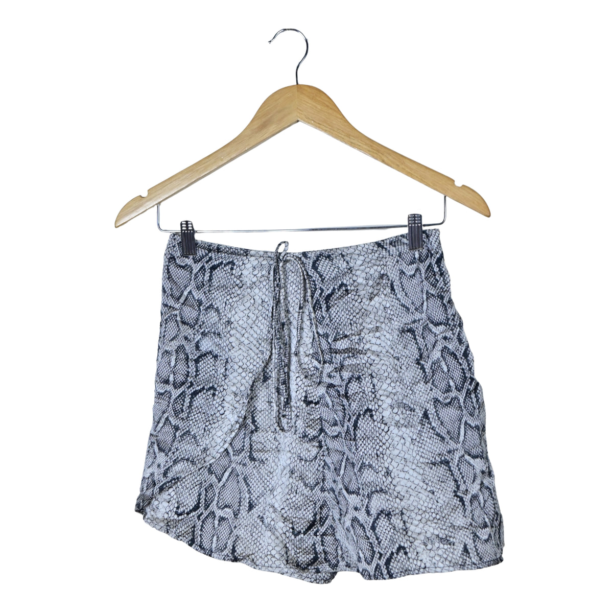 Women's Snake Print Mini Skirt
